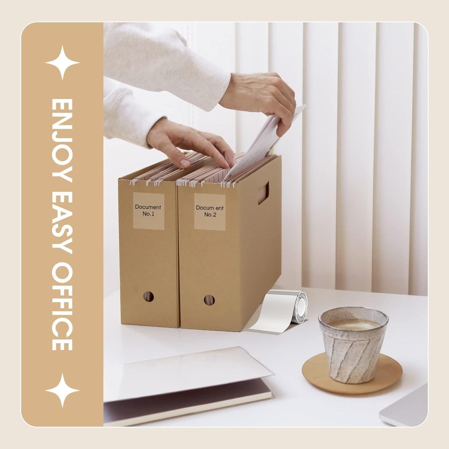 Etiquetas térmicas NIIMBOT B21 50x50mm 150 unidades