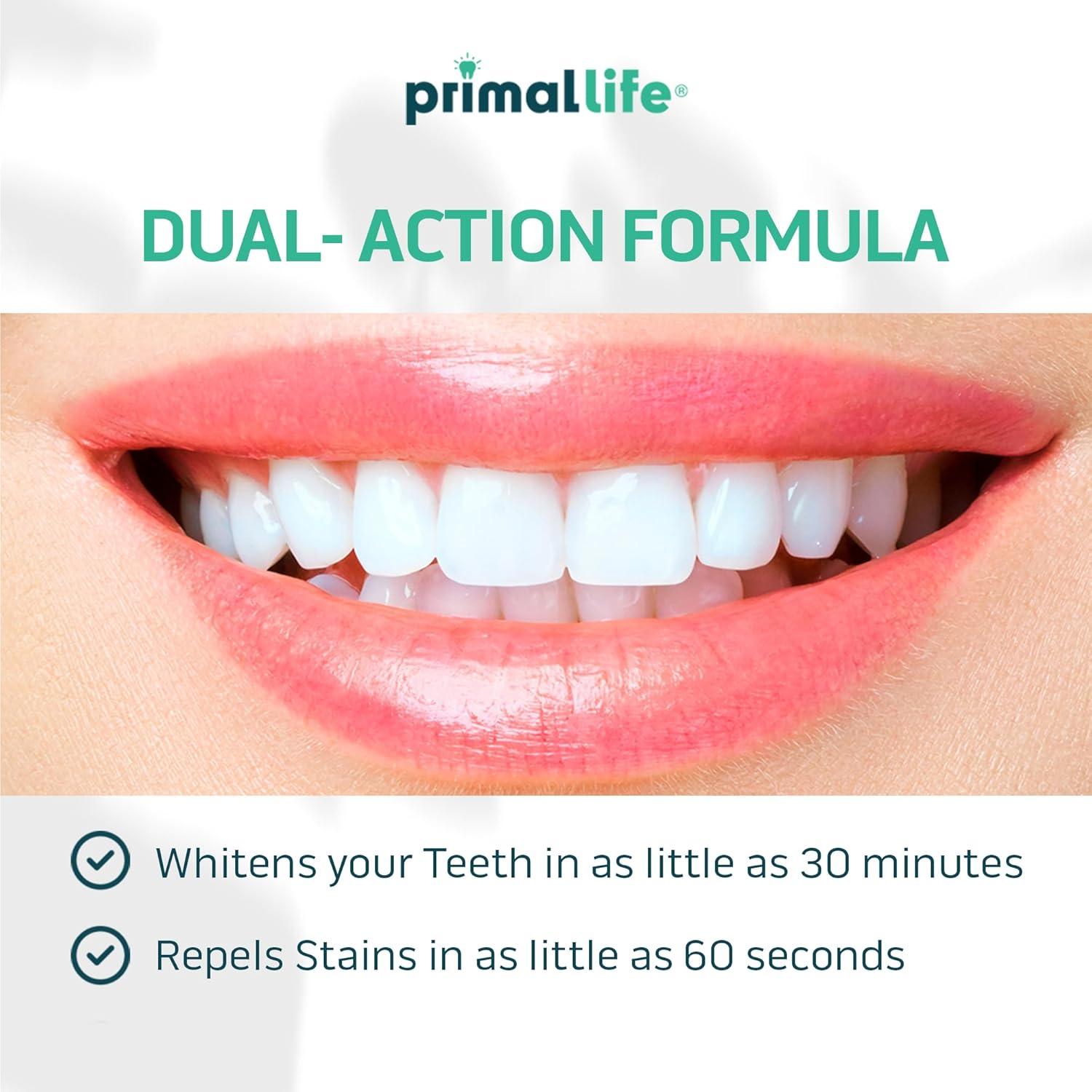 Bolígrafos Blanqueadores de Dientes Primal Life Orgánicos 3 Pzas