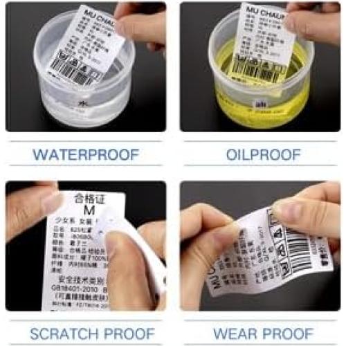 Cinta de Etiquetas INeedIt B21/B1/B3S 3 Rollos 50x30mm