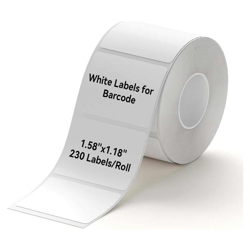 Cinta de Etiquetas NIIMBOT 40x30mm 230 Etiquetas Blancas