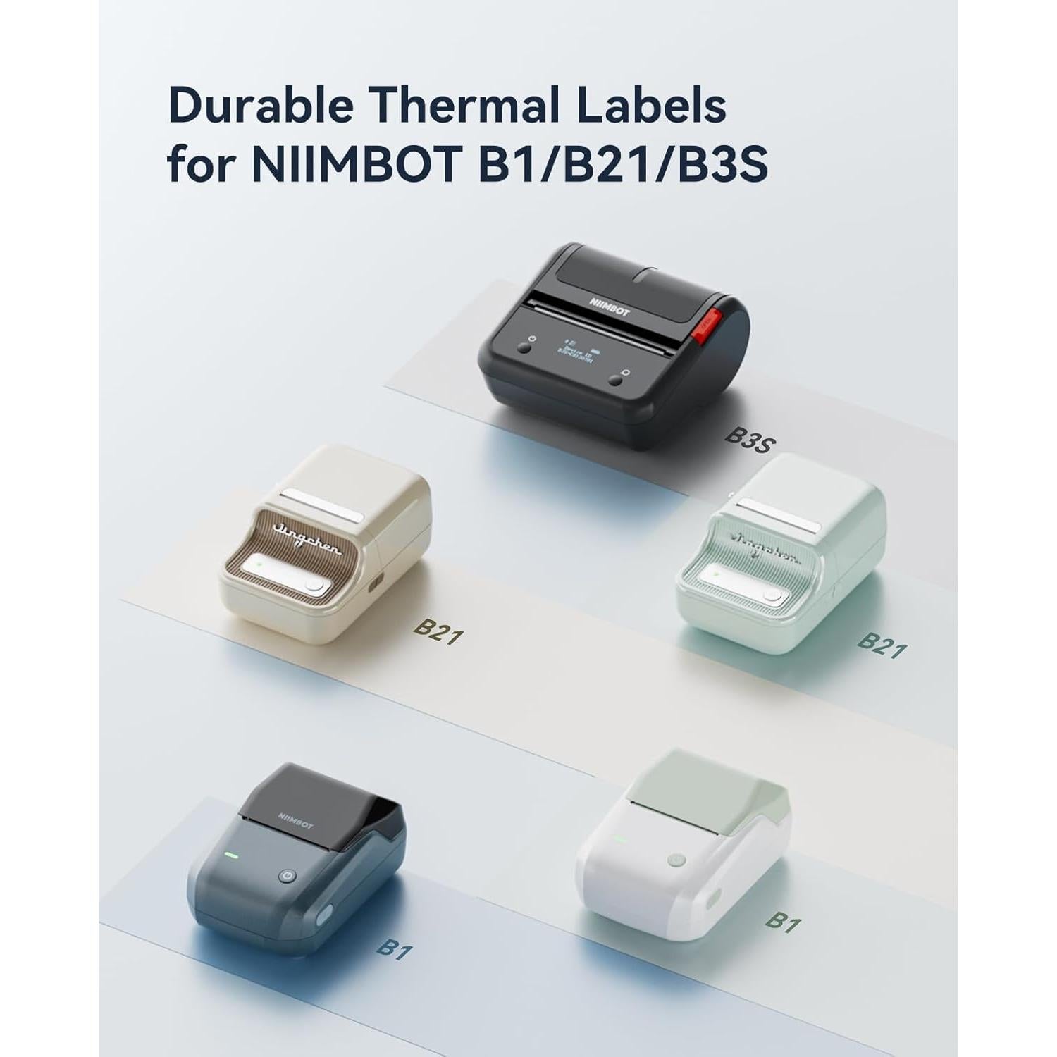 Cinta de Etiquetas NIIMBOT B1/B21/B3S 31x31mm 210 Unidades