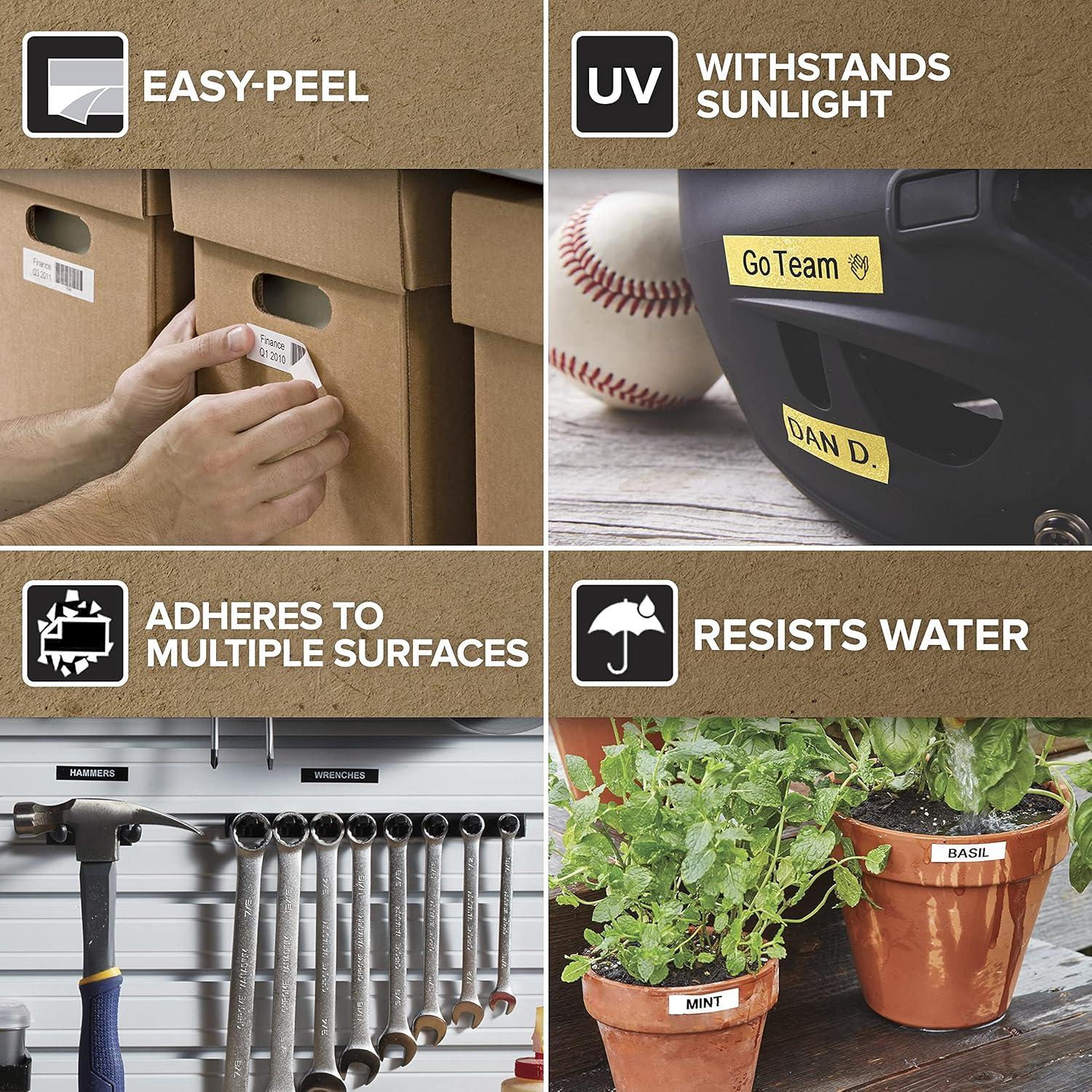 Etiquetadora Portátil DYMO LabelManager 160 + 3 Cintas D1