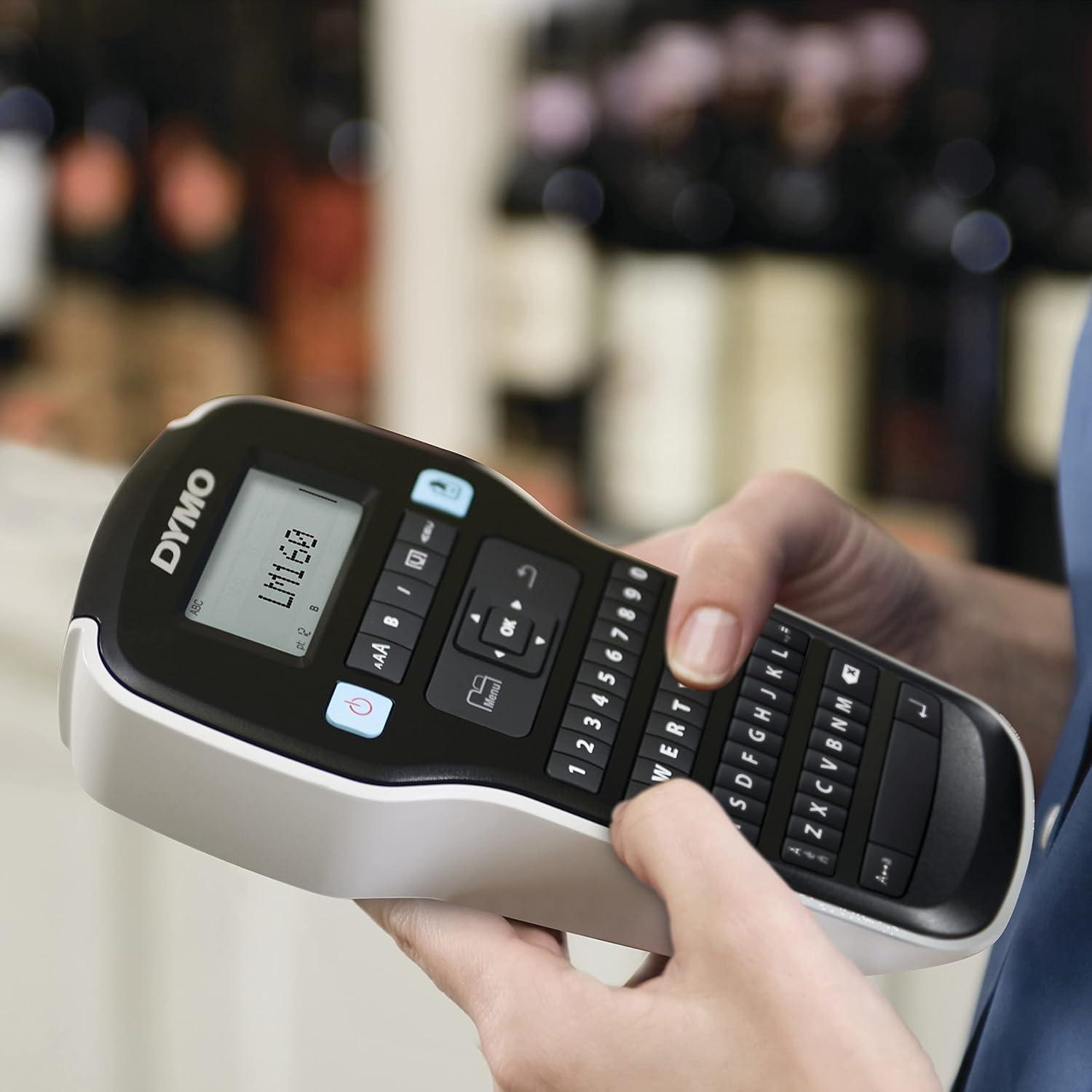 Etiquetadora Portátil DYMO LabelManager 160 + 3 Cintas D1