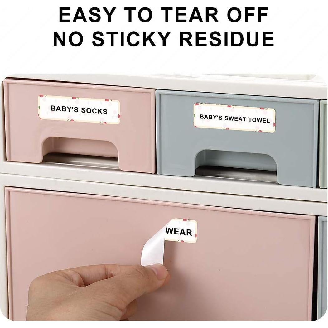 Cinta de Etiquetas NIIMBOT D11 Papel Laminado 1 Rollo 65 Pcs