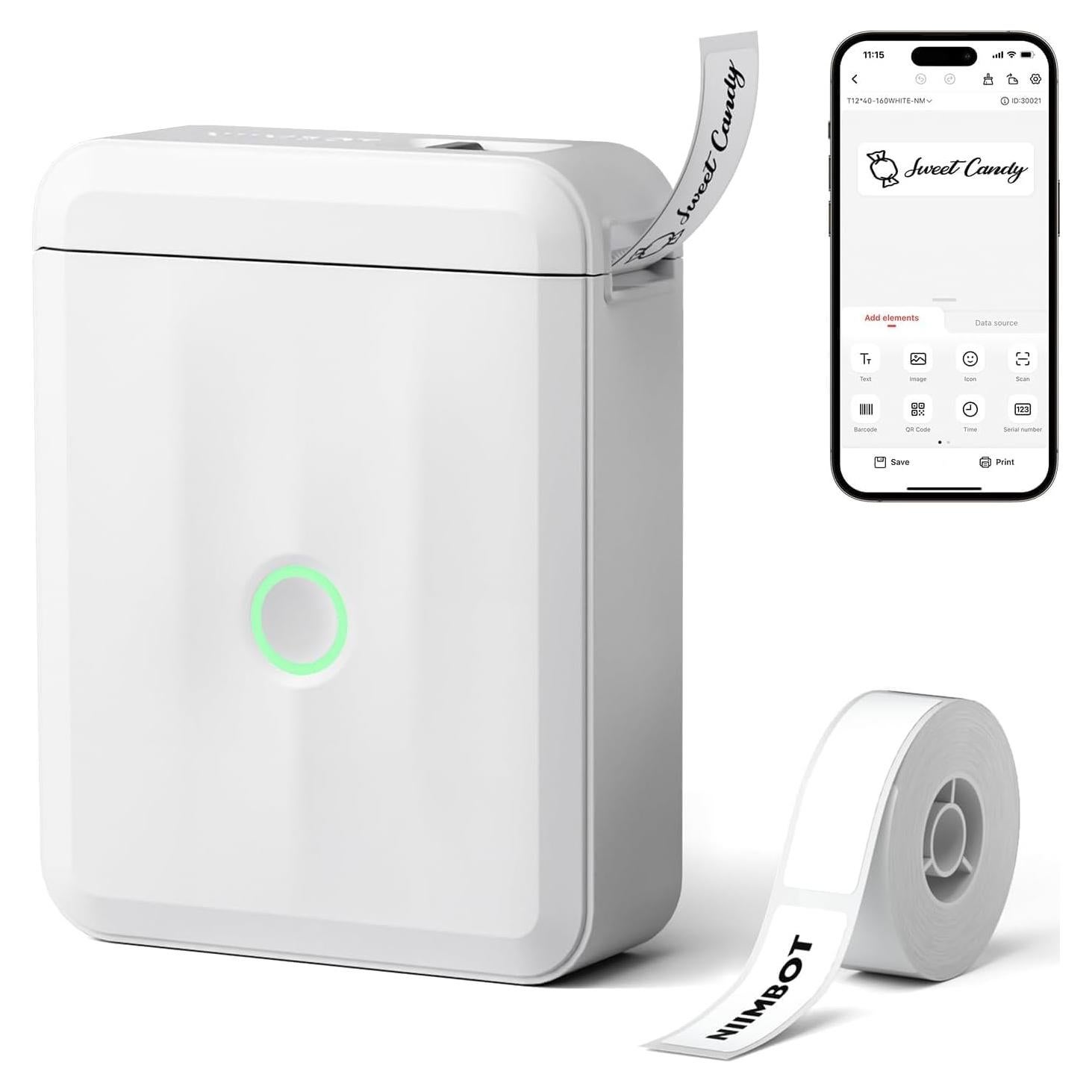 Impresora de Etiquetas Térmicas DAWALU D110-M Bluetooth 1.19 cm