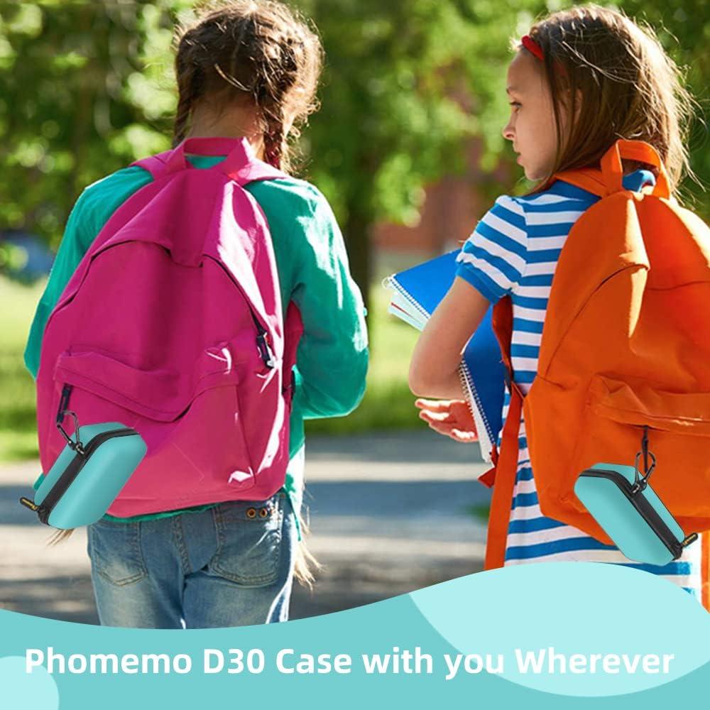 Máquina de Etiquetas Phomemo D30 Bluetooth Portátil con Estuche