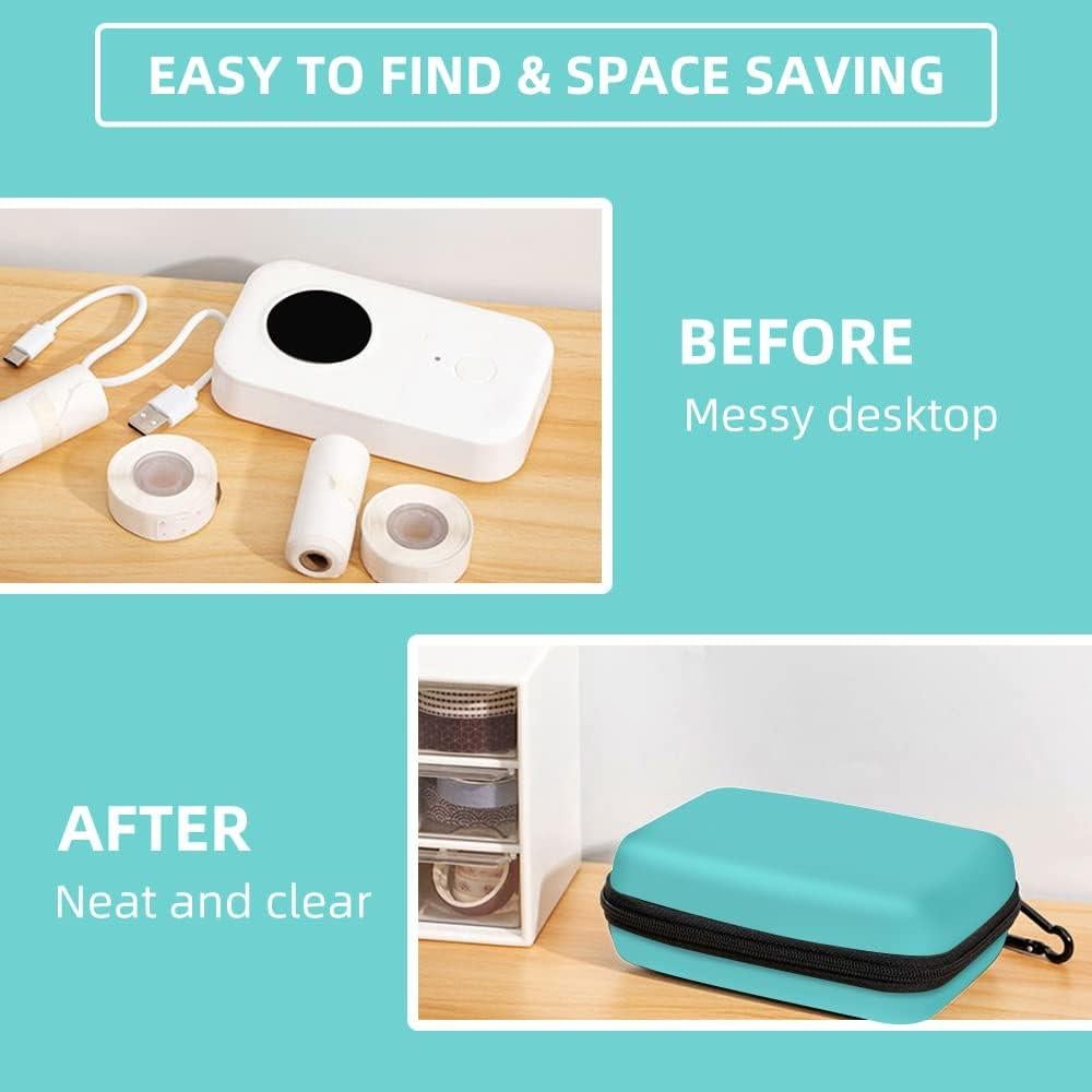 Máquina de Etiquetas Phomemo D30 Bluetooth Portátil con Estuche