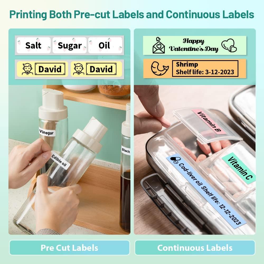 Máquina de Etiquetas Phomemo D30 Bluetooth Portátil con Estuche