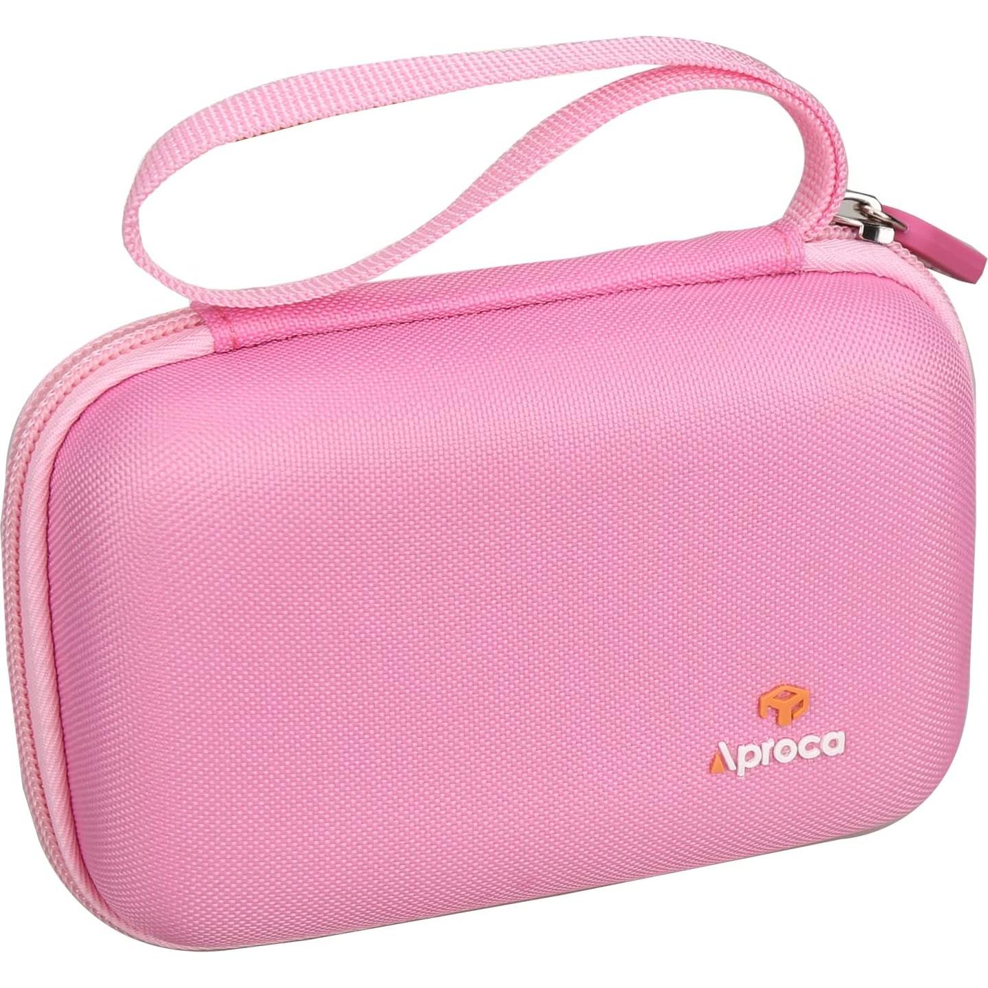 Funda de Viaje Dura Rosa Aproca para NiiMbot D11 y Accesorios