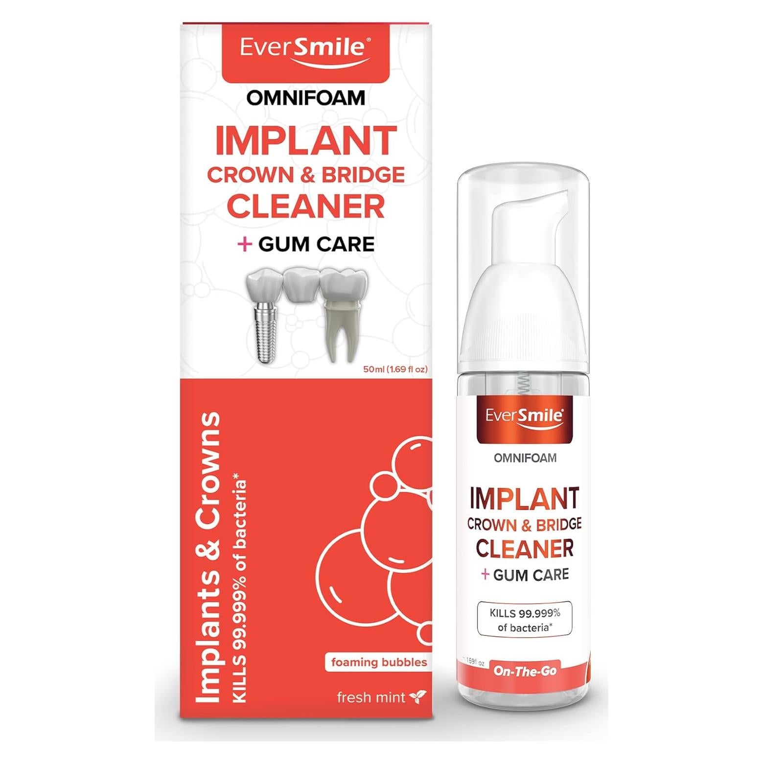 Eversmile OmniFoam Limpiador Dental 50ml para Implantes