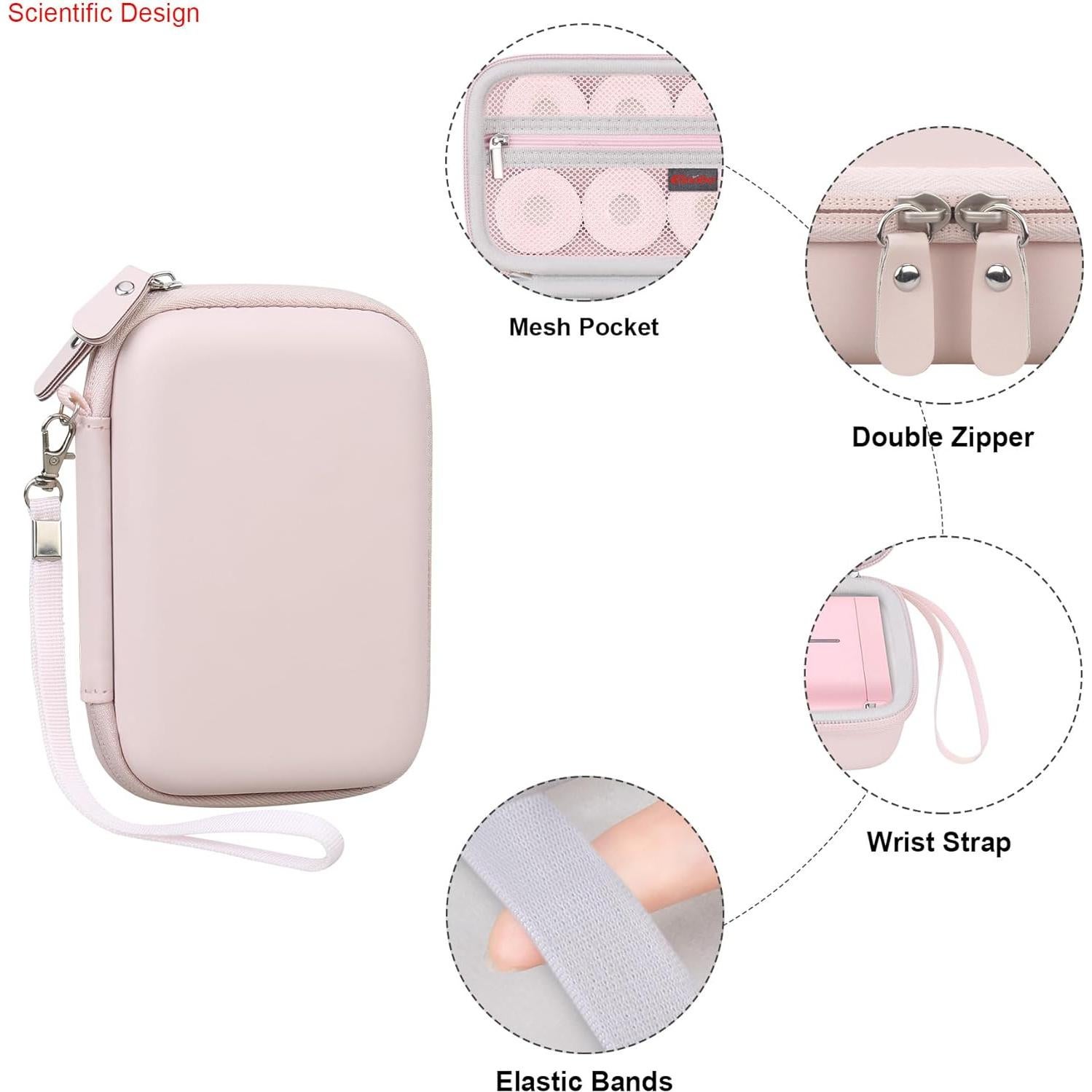 Funda de Transporte Elonbo para Máquina Etiquetadora VFU Rosa