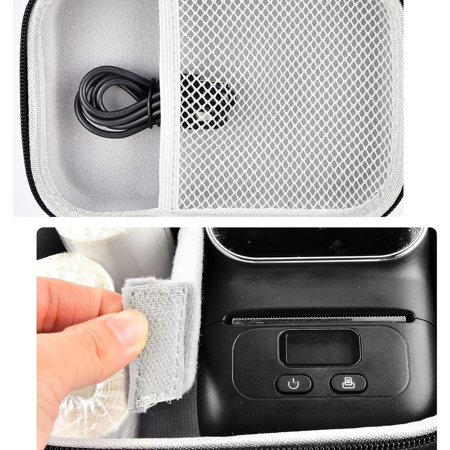 Funda Organizador para Etiquetadora Phomemo M110 Negra