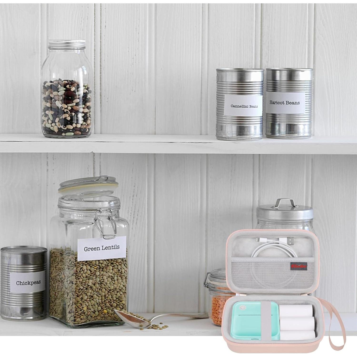 Funda de Transporte Elonbo para Impresora Etiquetas INVISEN Rosa