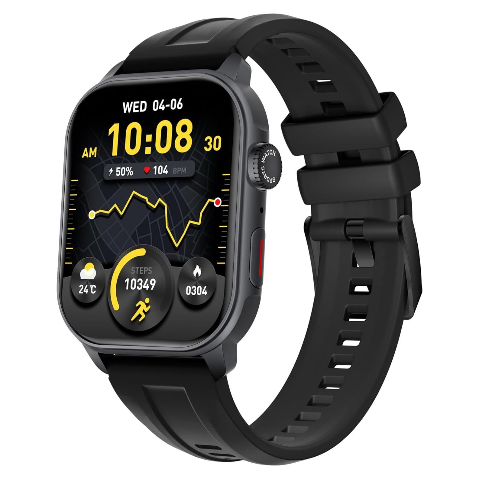 Reloj Inteligente Shanxi JR01 AMOLED 1.96" GPS Impermeable