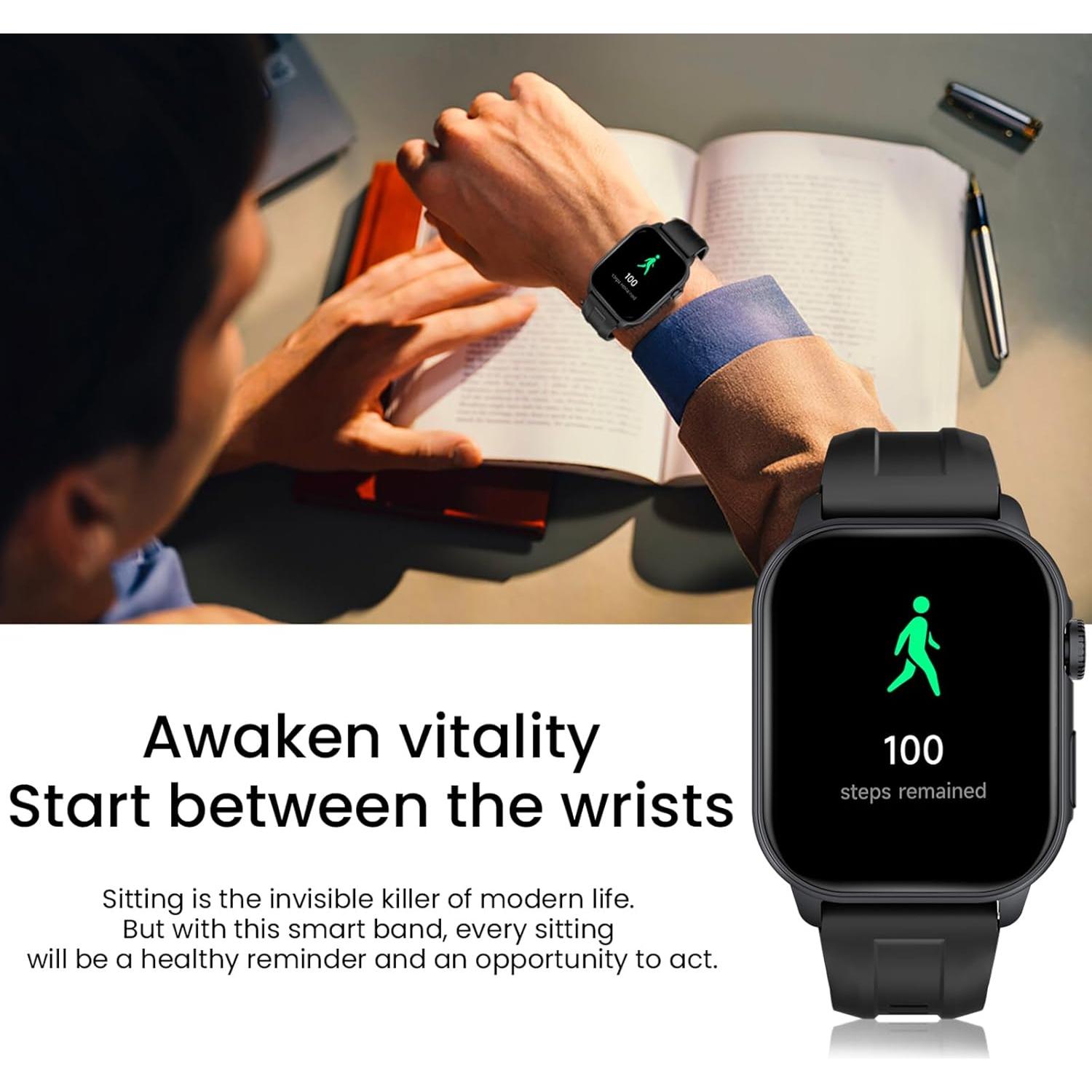 Reloj Inteligente Shanxi JR01 AMOLED 1.96" GPS Impermeable