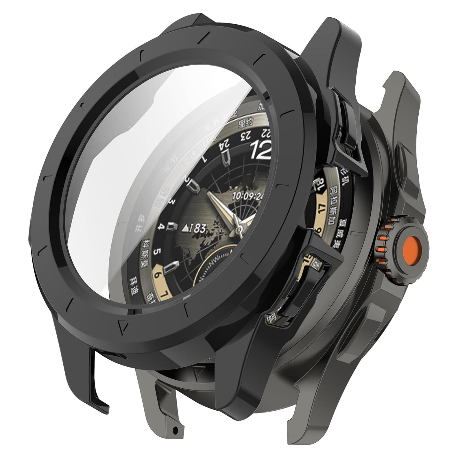 Funda Protectora LOKEKE para Xiaomi Watch S4 Sport - Negro