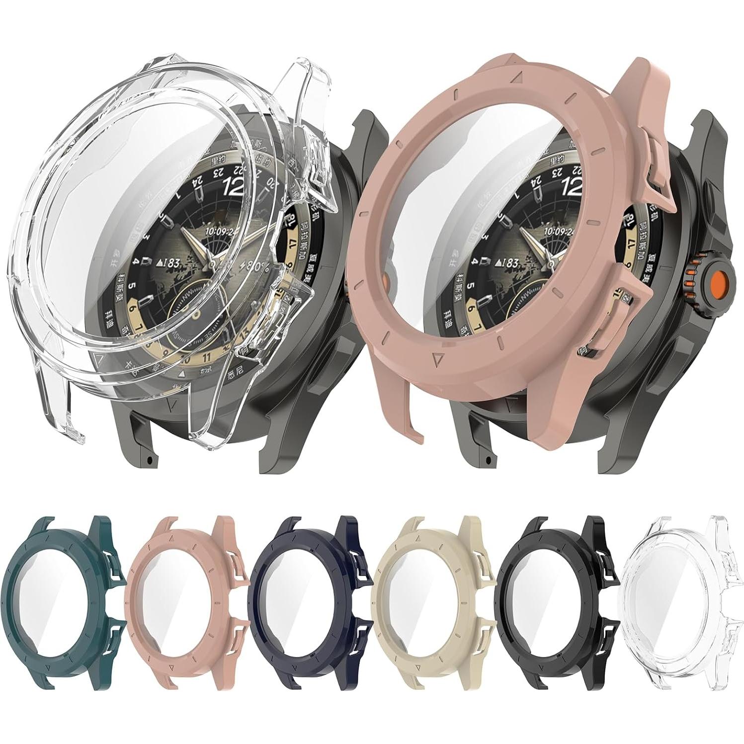 Funda Protectora LOKEKE para Xiaomi Watch S4 Sport - Negro