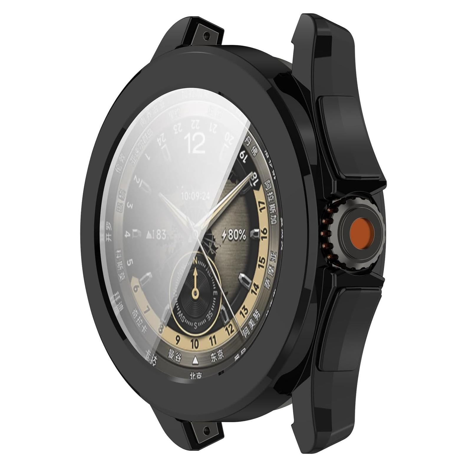 Funda Protectora TPU LOKEKE para Xiaomi Watch S4 Sport Negro