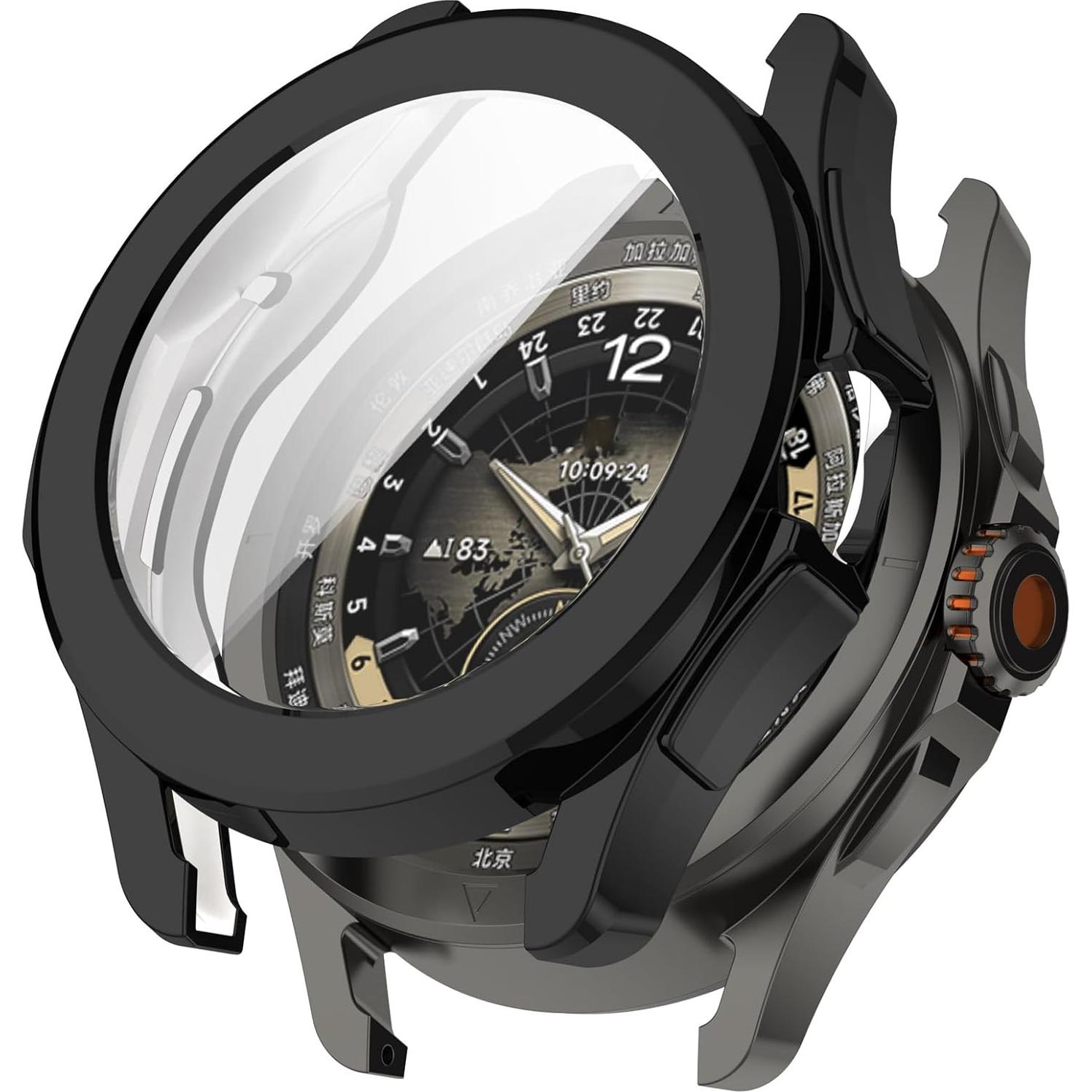 Funda Protectora TPU LOKEKE para Xiaomi Watch S4 Sport Negro