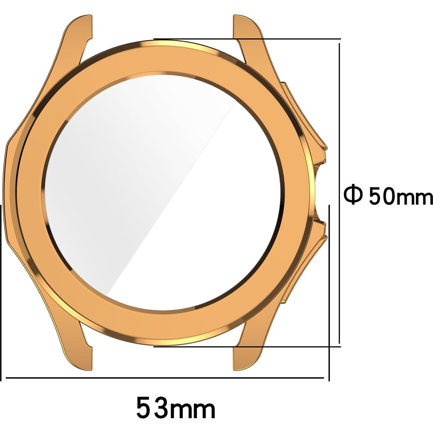 Funda Protectora TPU LOKEKE para Xiaomi Watch S4 Sport Negro