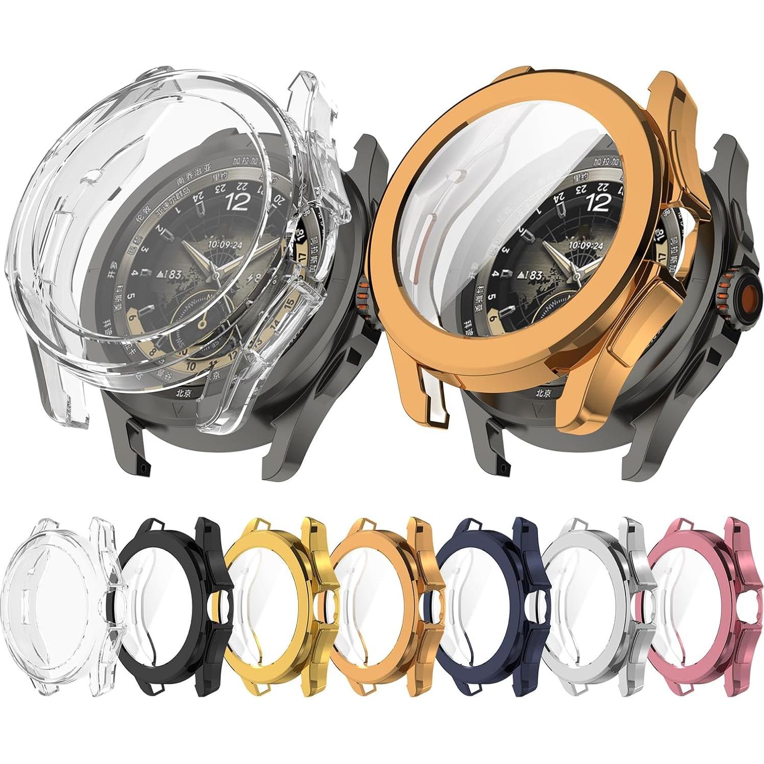 Funda Protectora TPU LOKEKE para Xiaomi Watch S4 Sport Negro