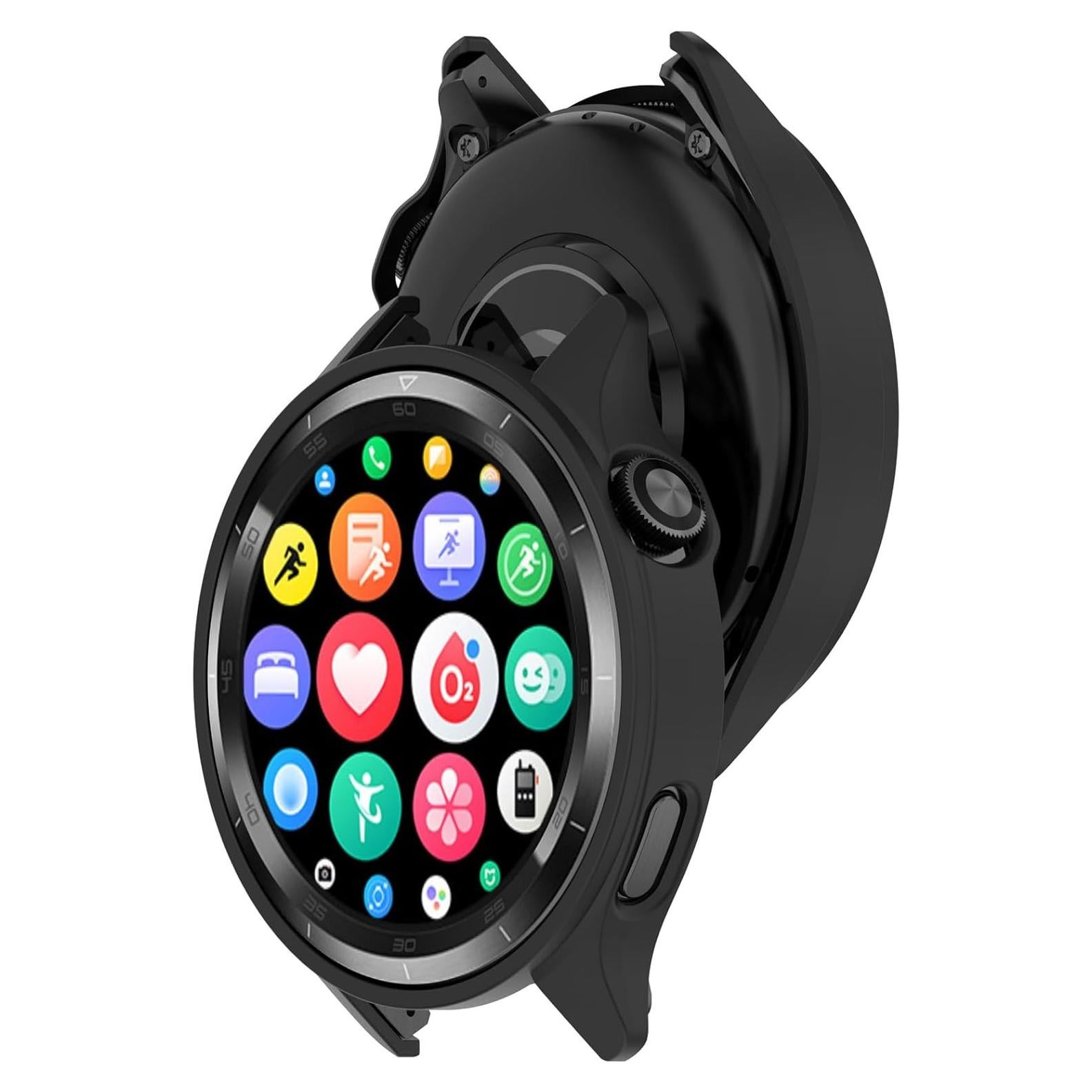 Funda Disscool para Xiaomi Watch S4 - Protector Suave Negro