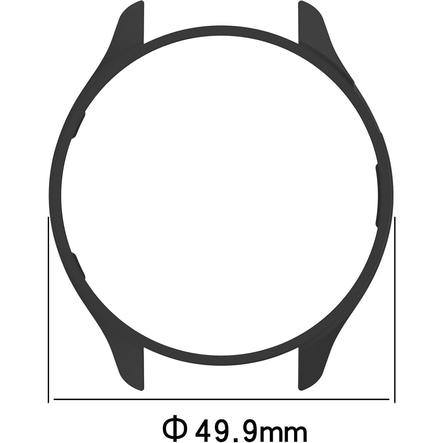 Funda Disscool para Xiaomi Watch S4 - Protector Suave Negro