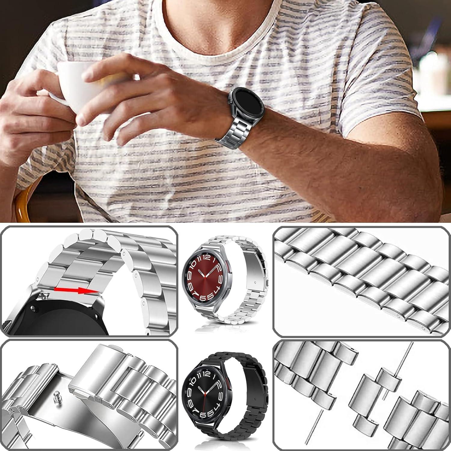 Correas de Metal para Smartwatch Xiaomi 22mm - Paquete de 2