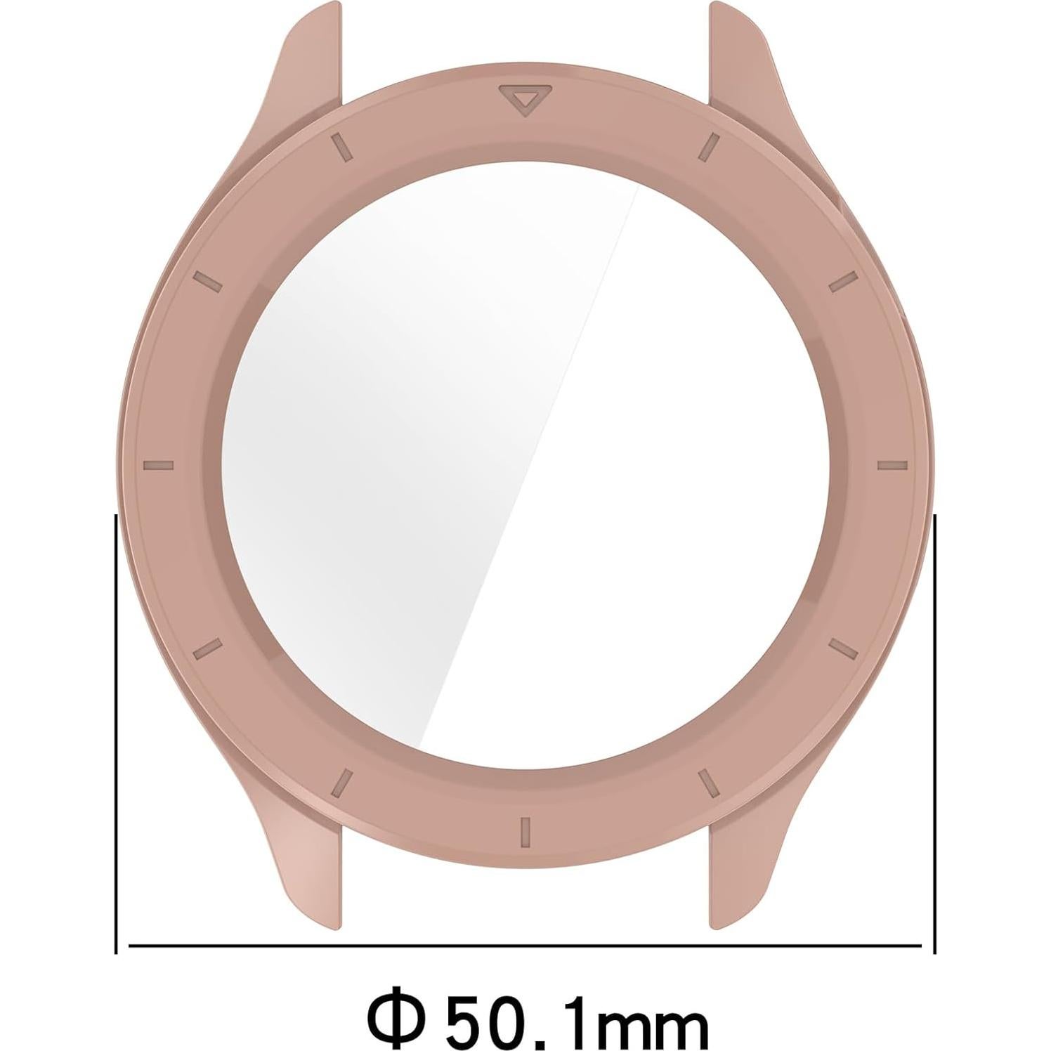 Funda Protectora LOKEKE para Xiaomi Watch S4 con Vidrio Templado