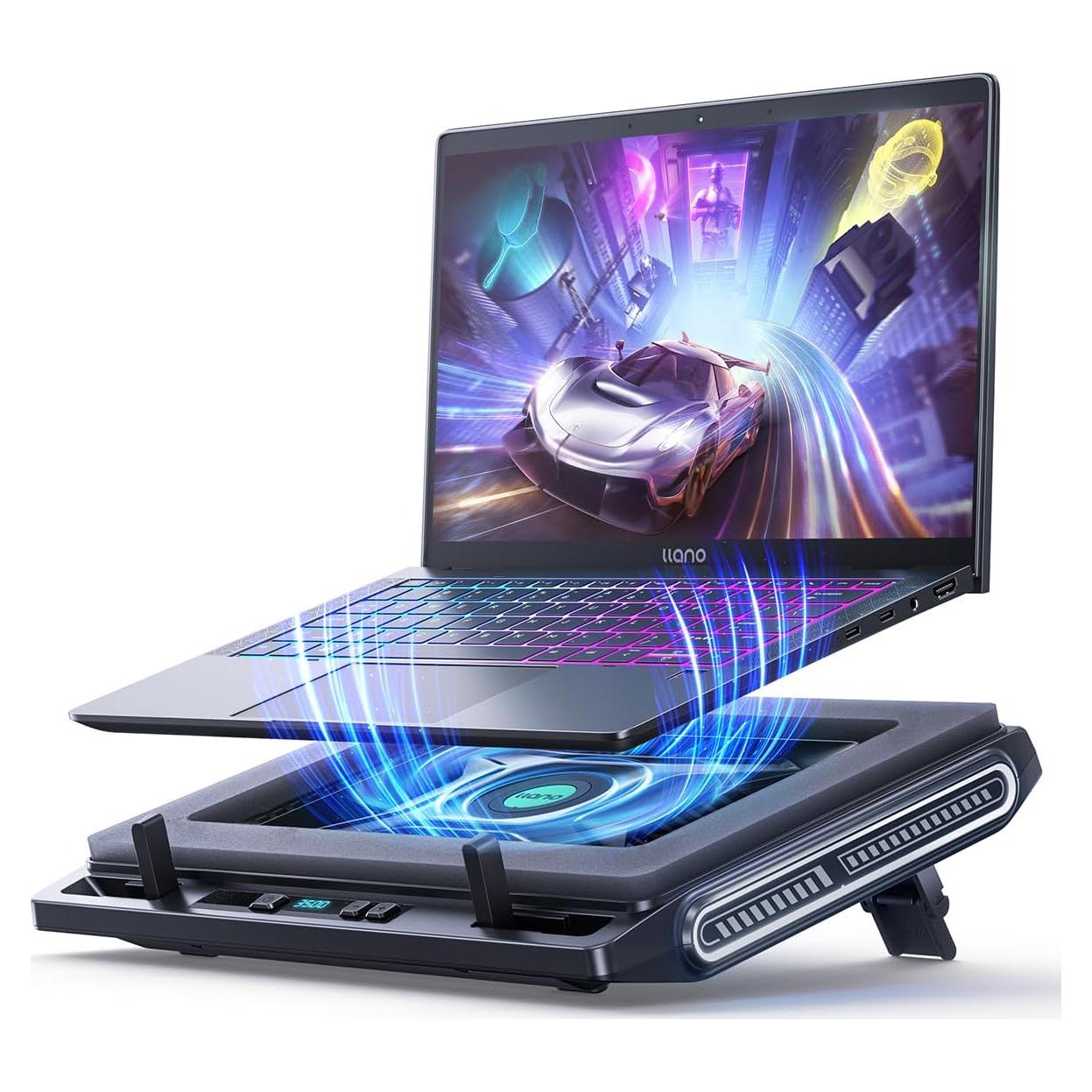 Base de Enfriamiento Llano V10-SE para Laptop 13-17.3"