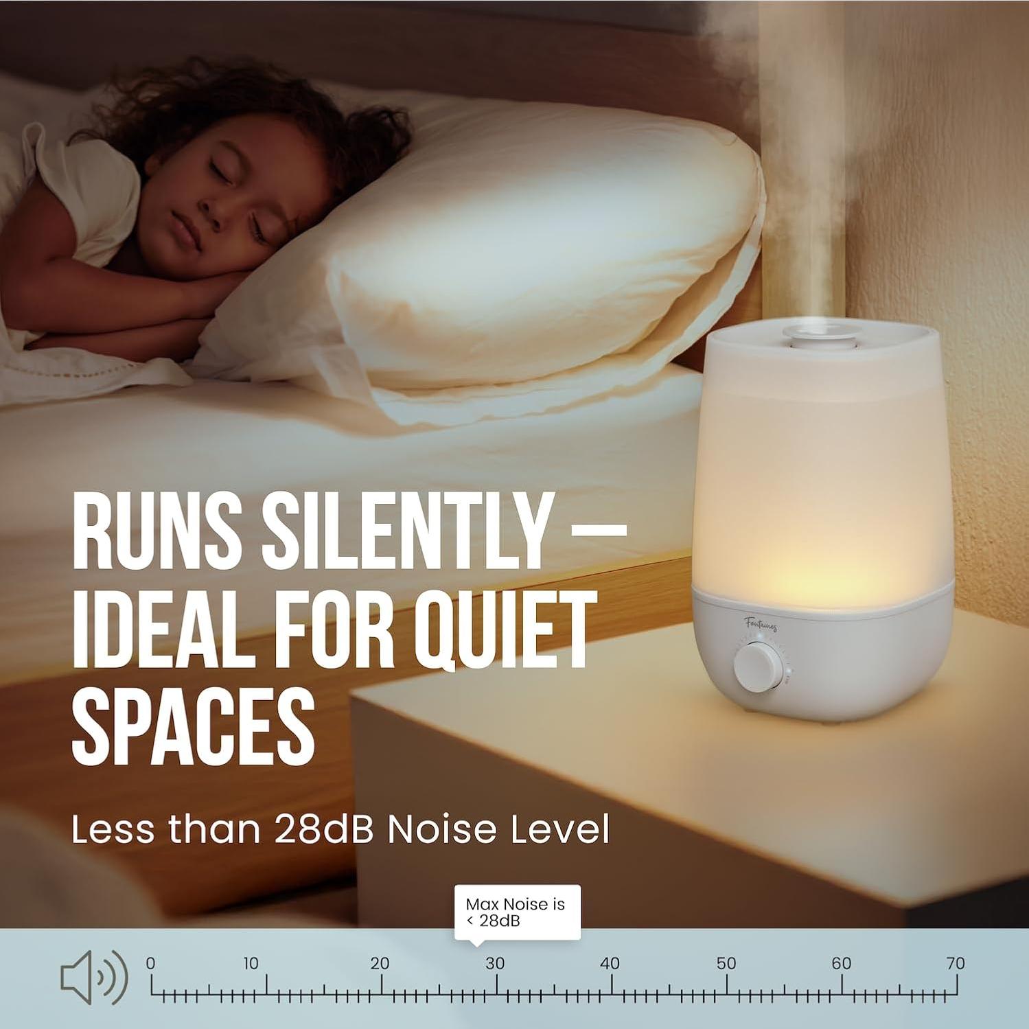 Humidificador Ultrasonido Fontaines Luxury 101-F 0.97 kg