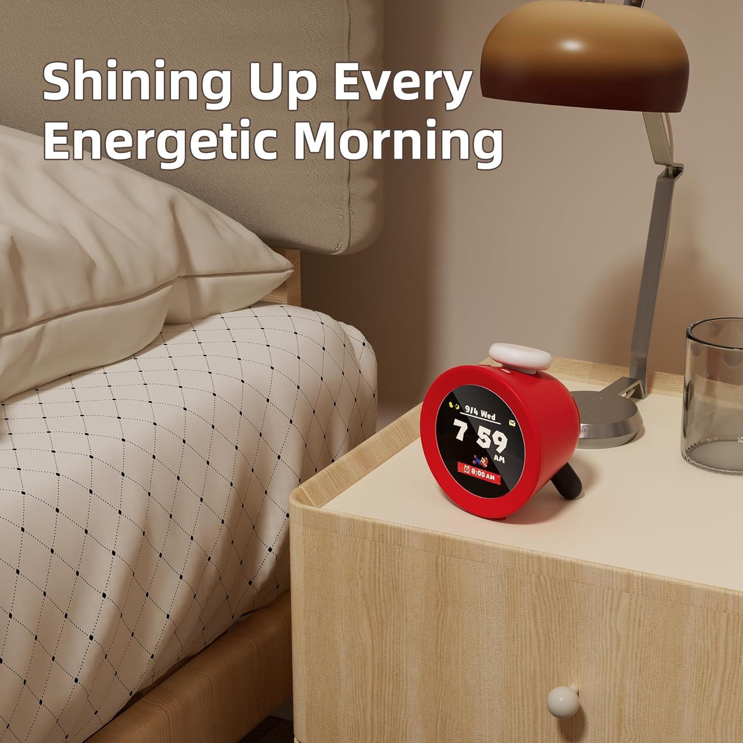 Películas Protectores HD EAZUSE para Reloj Nintendo Alarmo