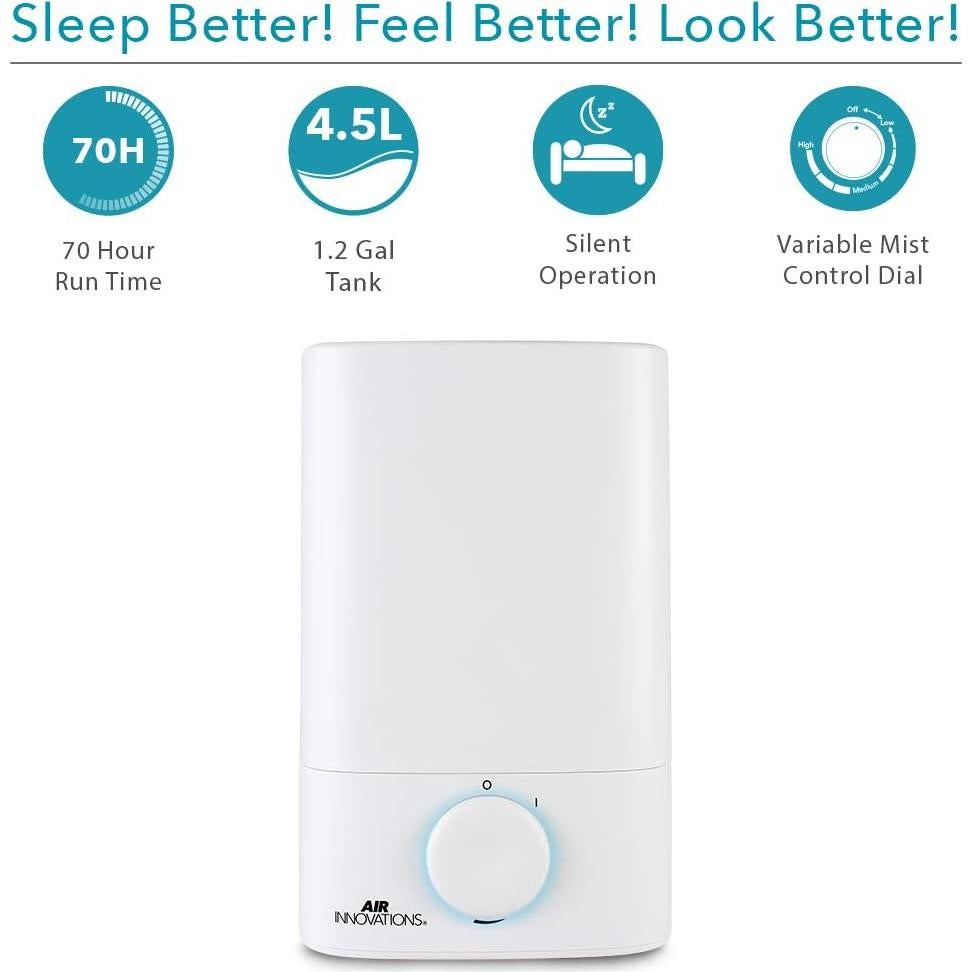 Humidificador Air Innovations MH-419 4.5L Niebla Fría Blanco
