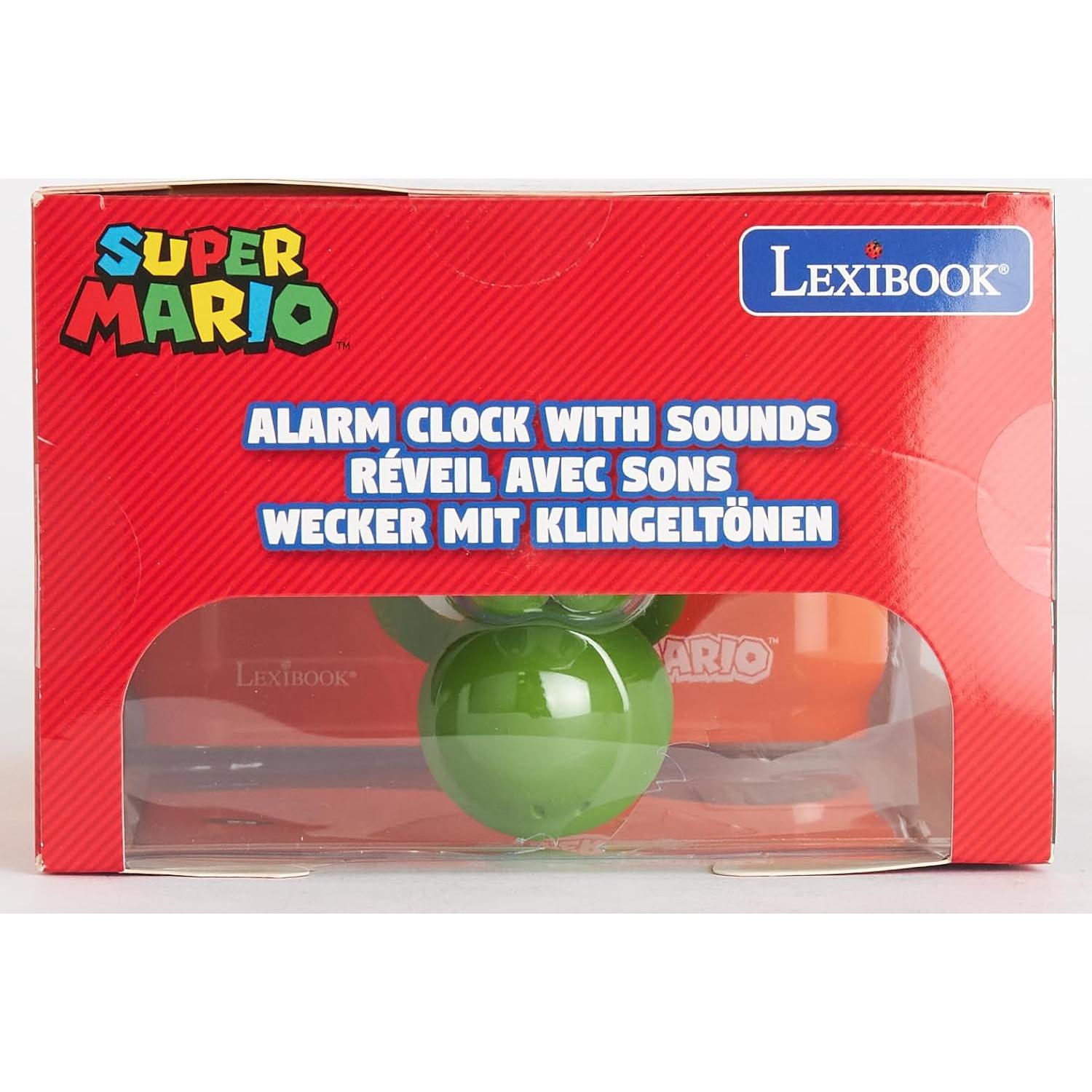 Reloj Despertador LEXiBOOK Super Mario Yoshi Naranja Verde