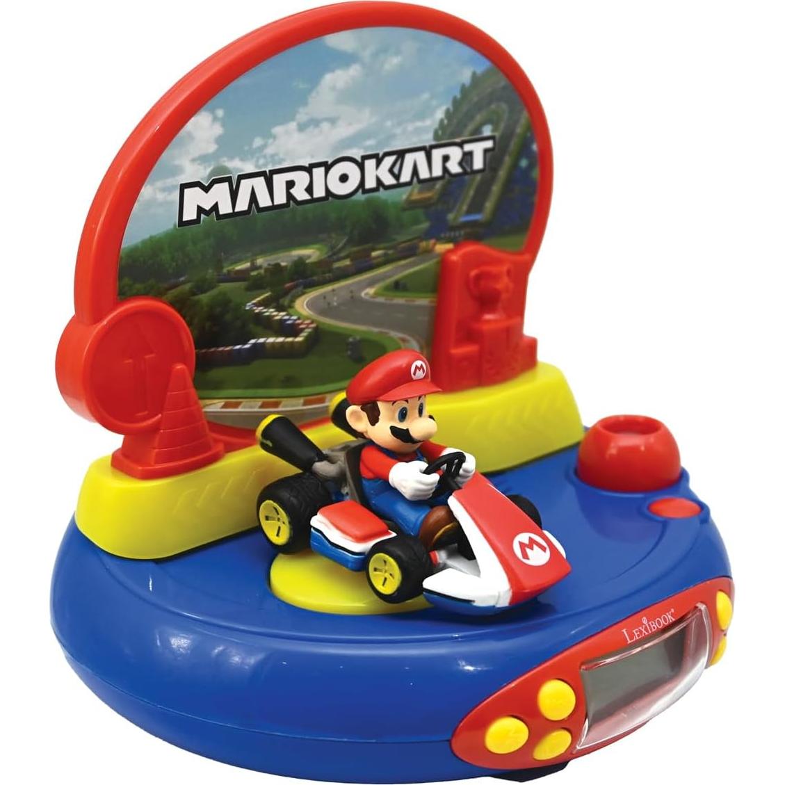 Reloj Proyector LEXiBOOK Mario Kart Luz Nocturna RP500NI