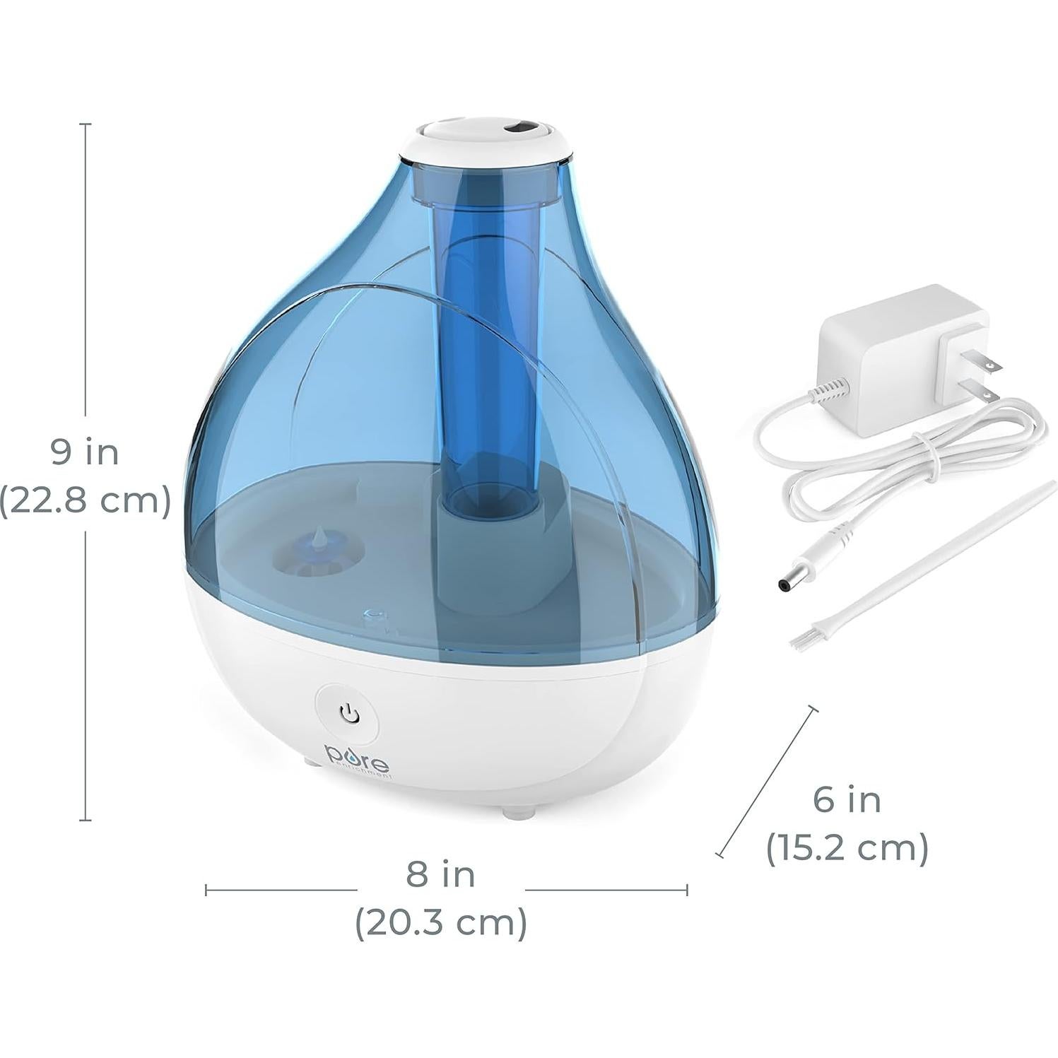 Humidificador ultrasónico MistAire Pure Enrichment 1,7L
