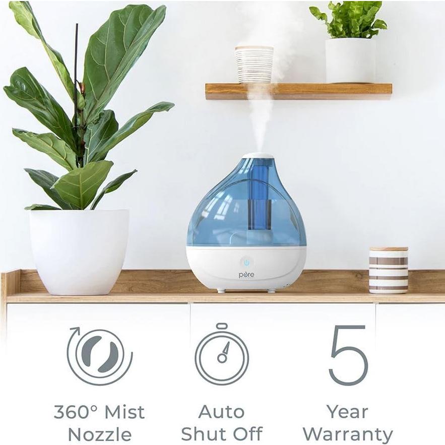 Humidificador ultrasónico MistAire Pure Enrichment 1,7L