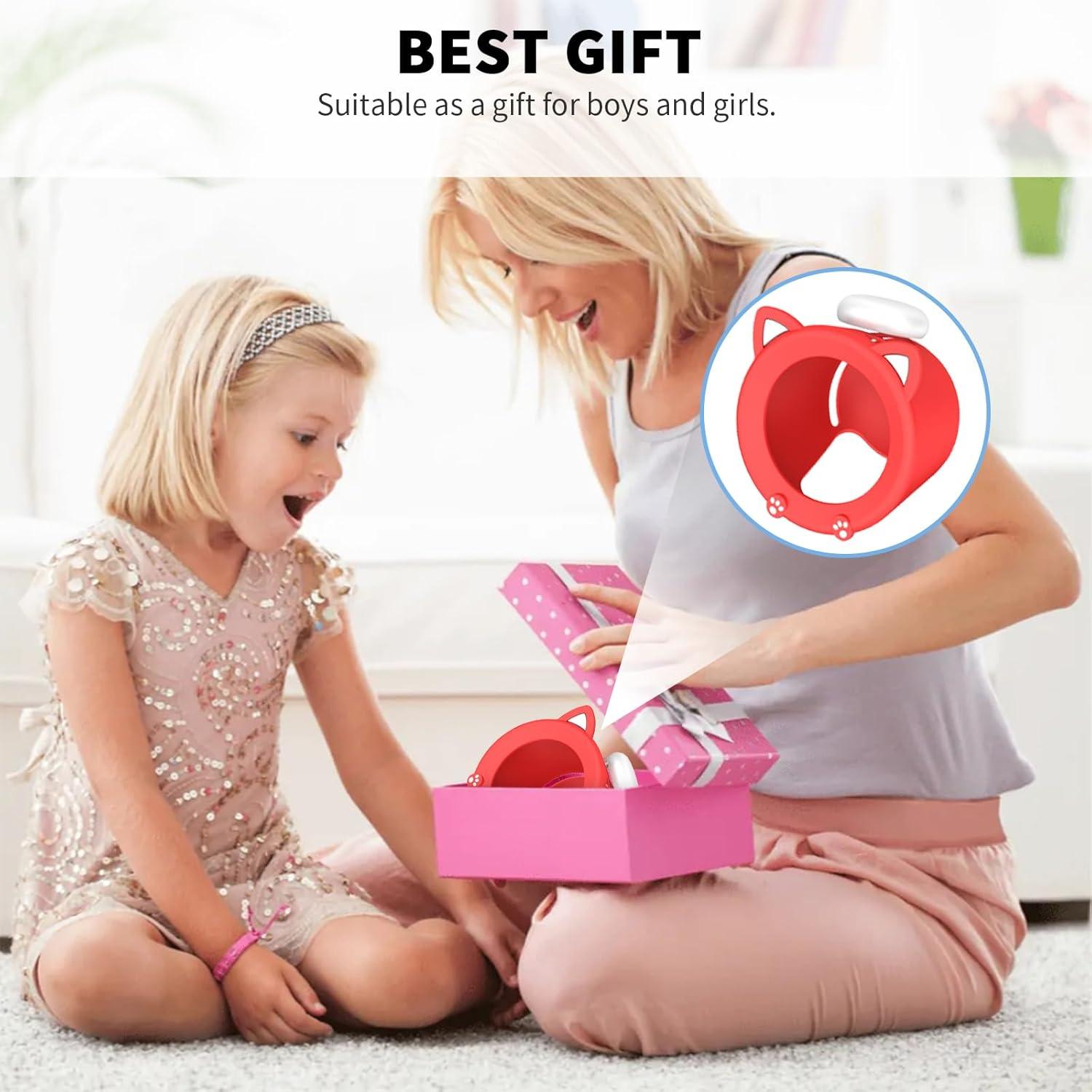 Funda Protectora Silicona Kawaii para Reloj Nintendo Rojo