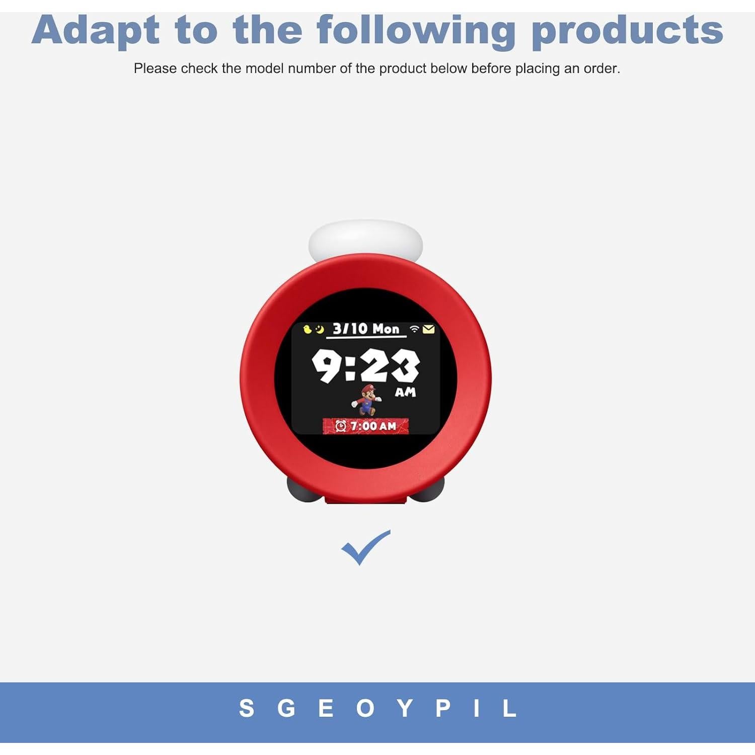 Cargador USB 5V 2A SGEOYPIL para Reloj Despertador Nintendo