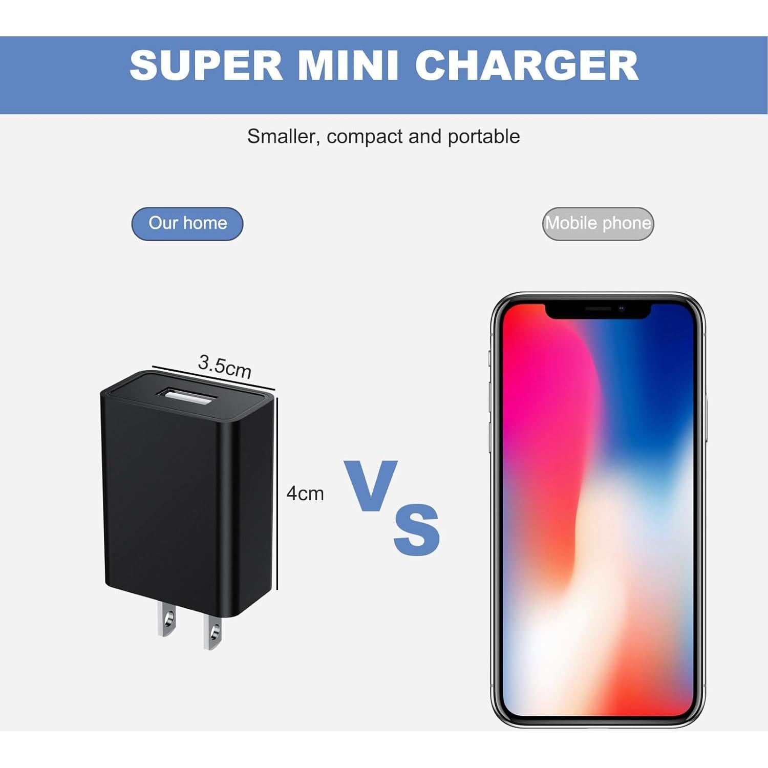 Cargador USB 5V 2A SGEOYPIL para Reloj Despertador Nintendo