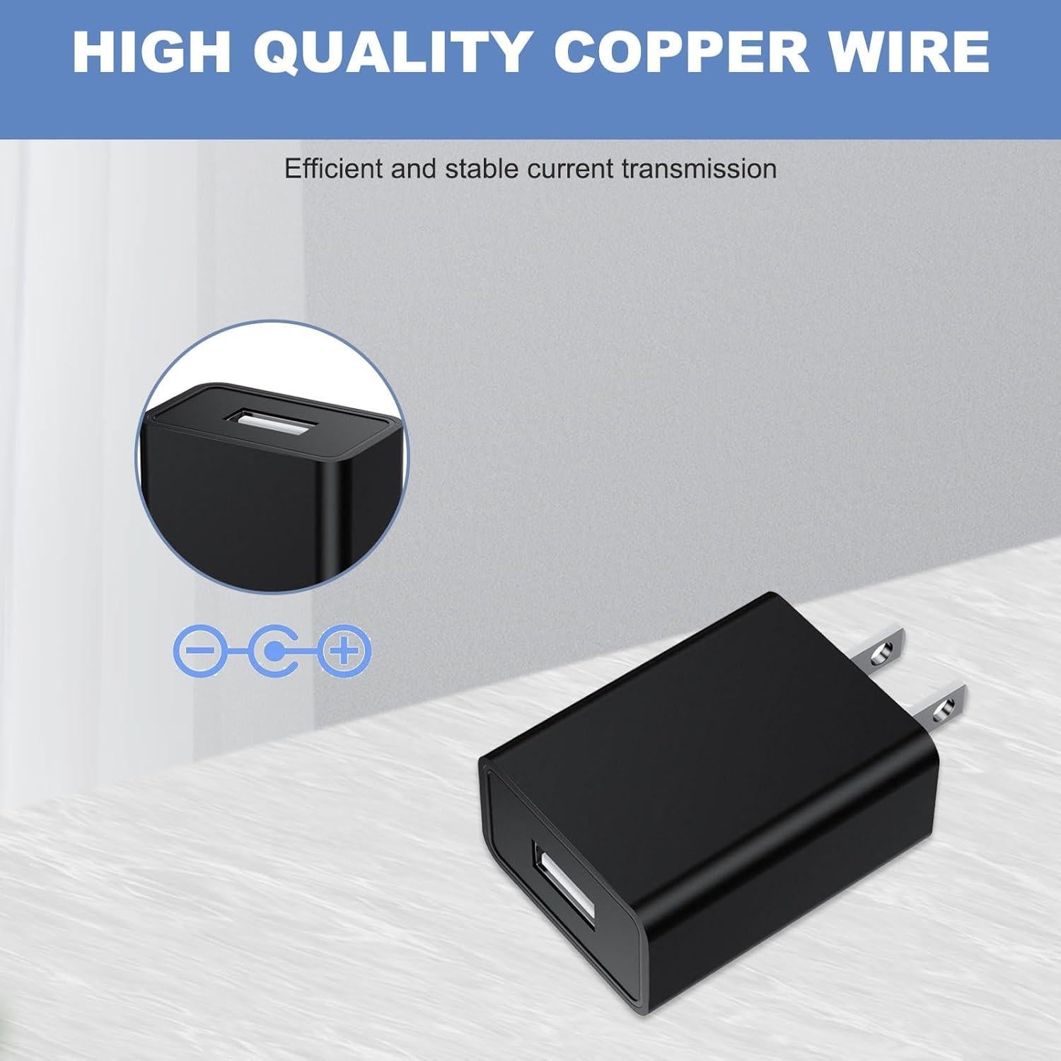 Cargador USB 5V 2A SGEOYPIL para Reloj Despertador Nintendo