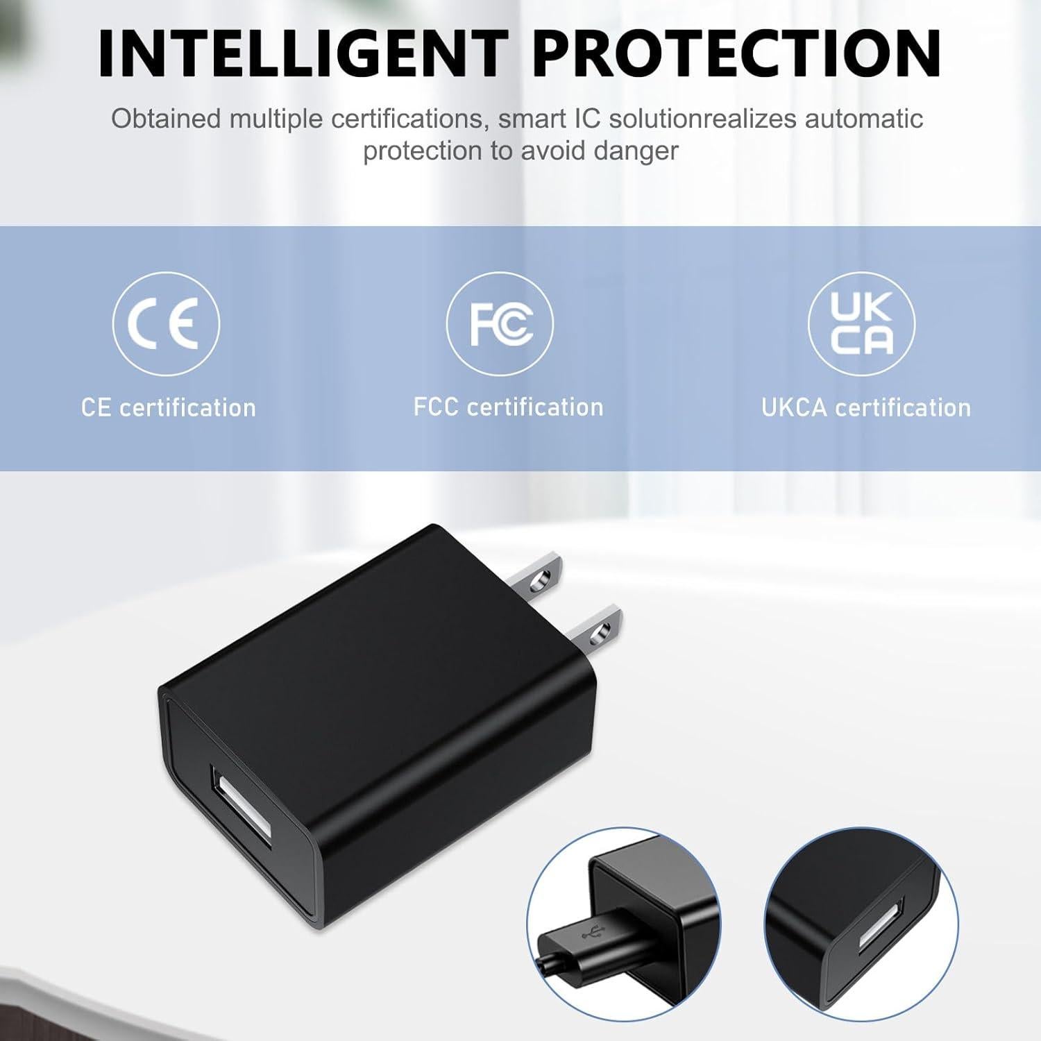 Cargador USB 5V 2A SGEOYPIL para Reloj Despertador Nintendo