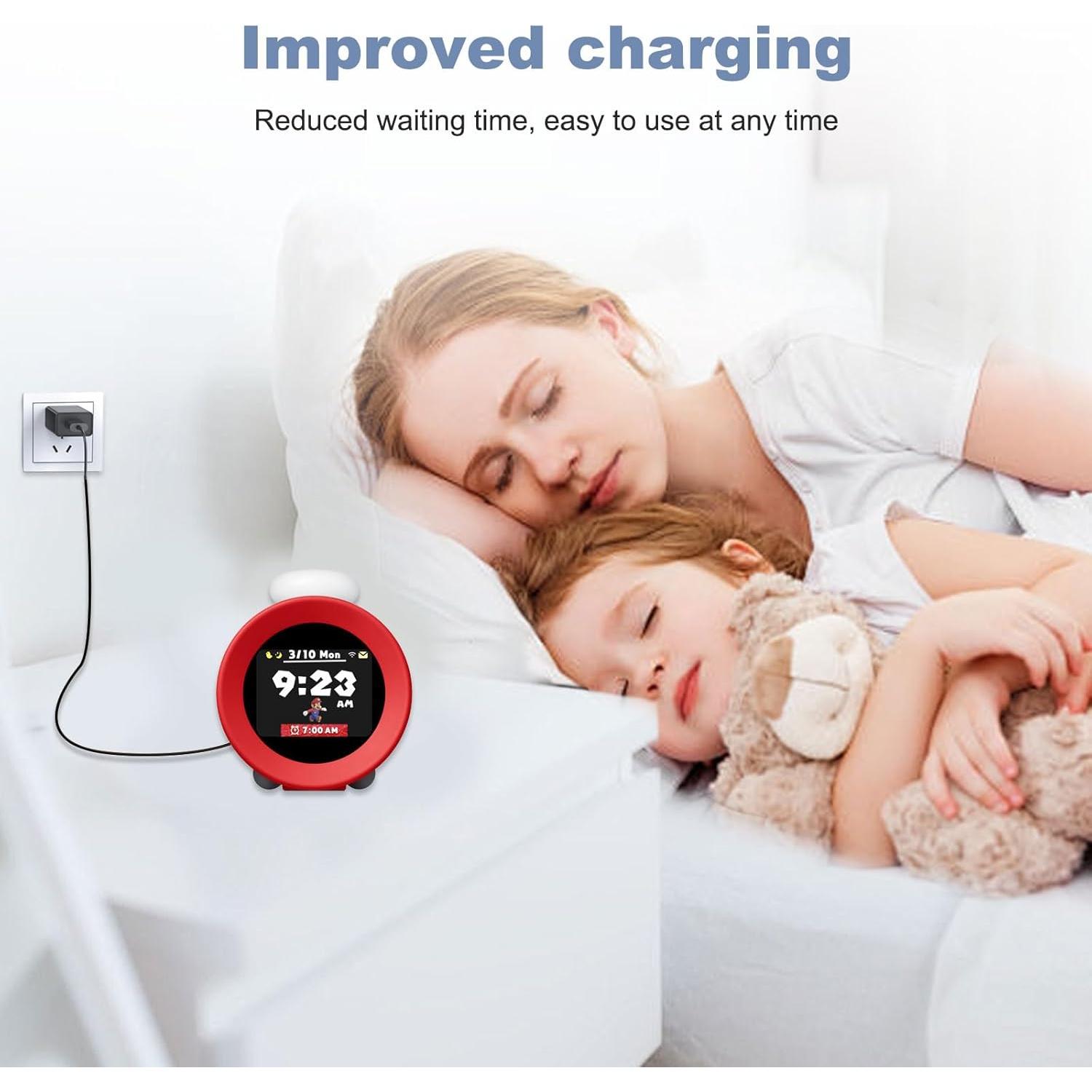 Cargador USB 5V 2A SGEOYPIL para Reloj Despertador Nintendo