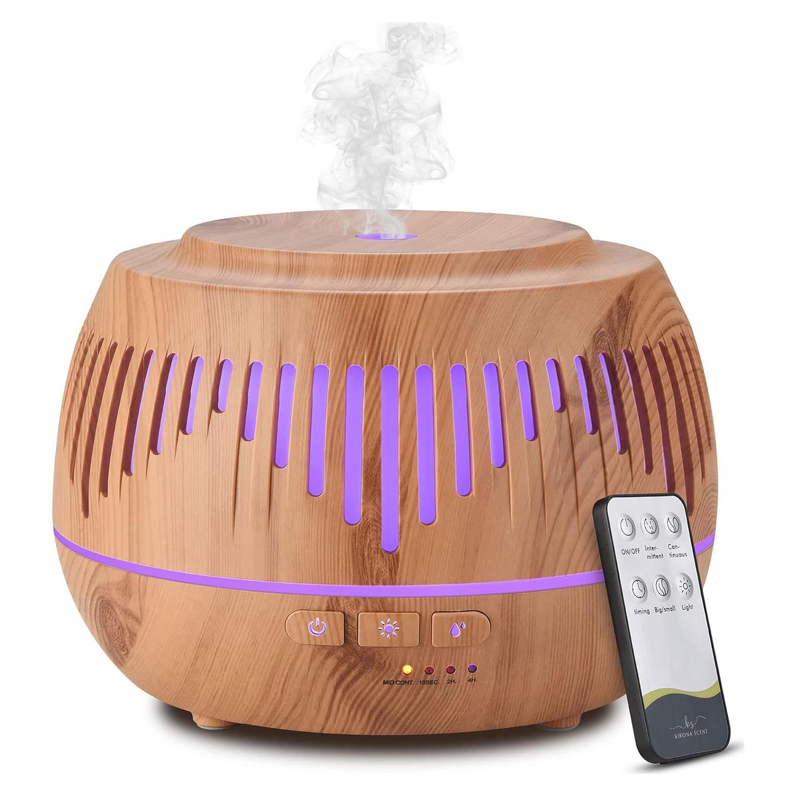 Humidificador ultrasónico MOVOYEE 500ml con difusor y luz LED