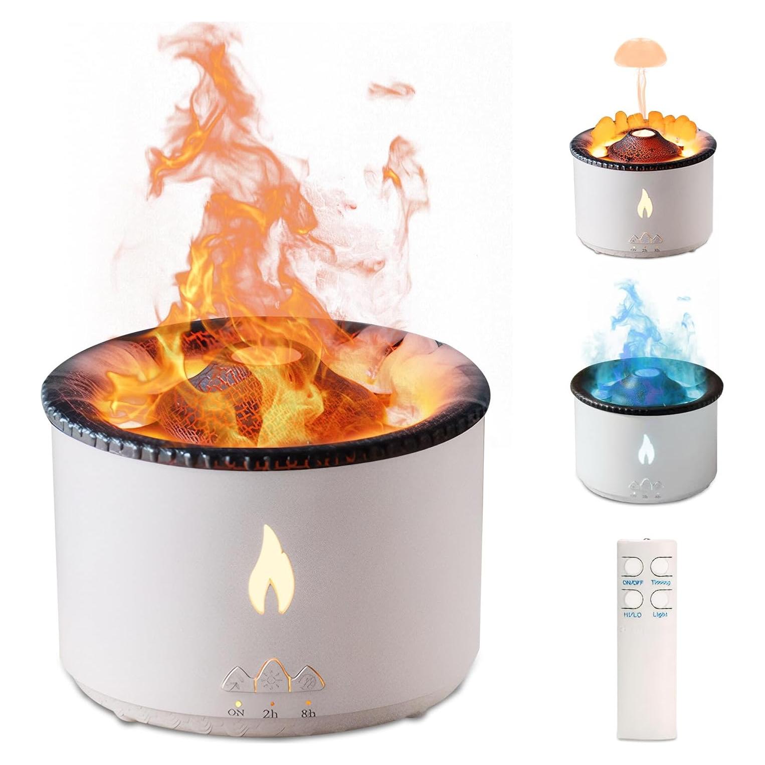 Difusor de Aroma MINGPINHUIUS Volcano 300ml Control Remoto