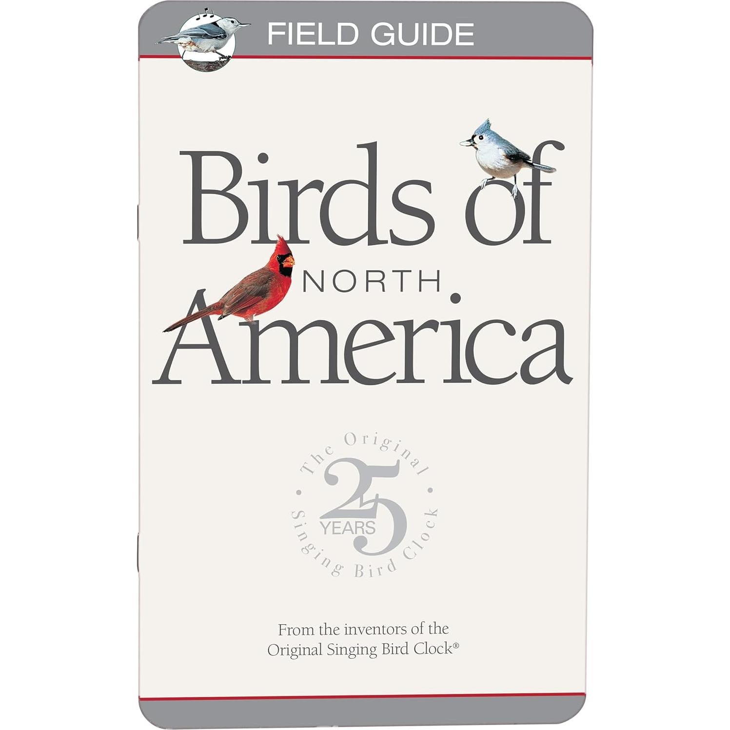 Reloj de Pájaro Cantor Mark Feldstein 25 Aniversario 33 cm Verde