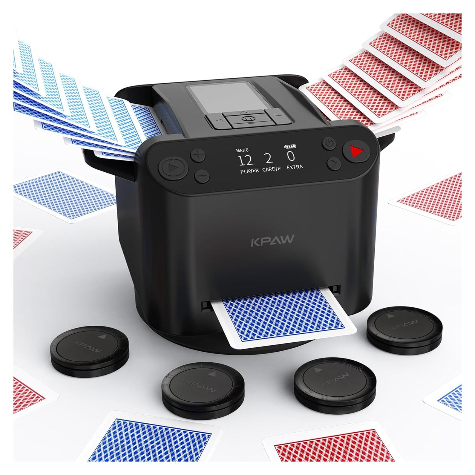 Barajador y Repartidor Automático KPAW MAX 6 - 12 Jugadores