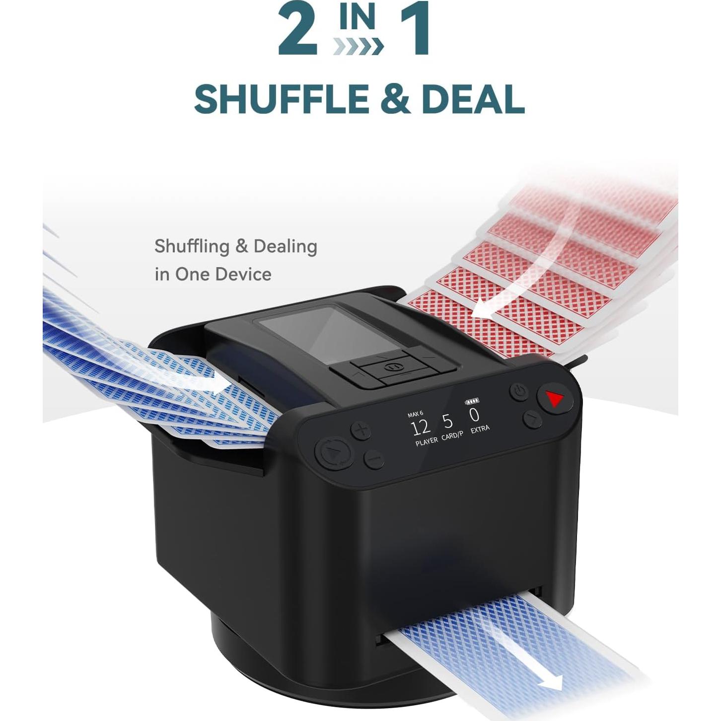 Barajador y Repartidor Automático KPAW MAX 6 - 12 Jugadores