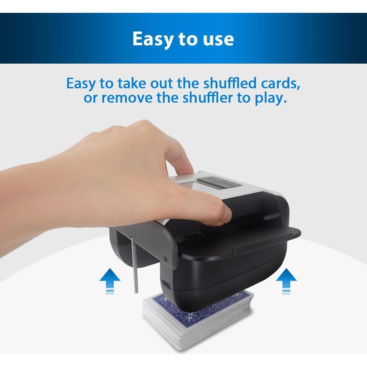 Barajador Automático de Cartas ShuffleBox S1 2000mAh Silencioso