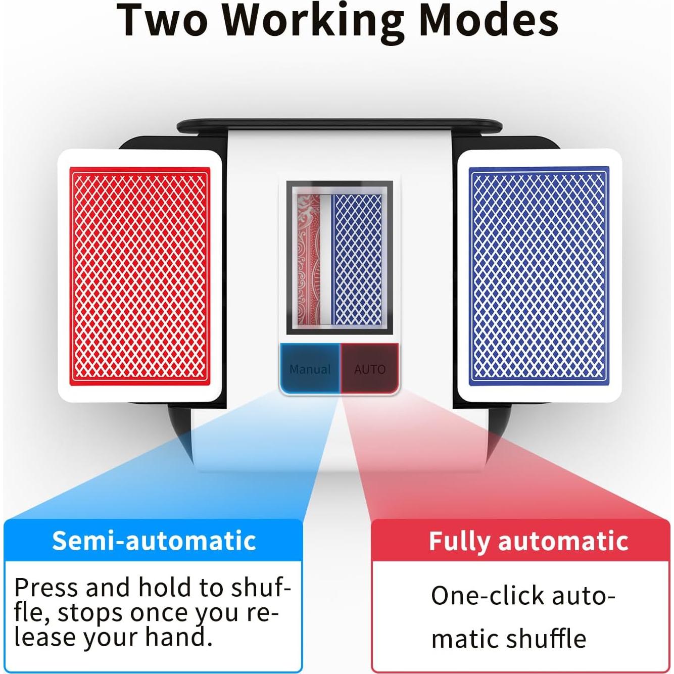 Barajador de Cartas Automático BIFTU X1T07 Recargable